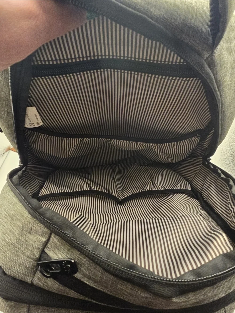 New Hap Tim Grey Diaper Backpack Bag